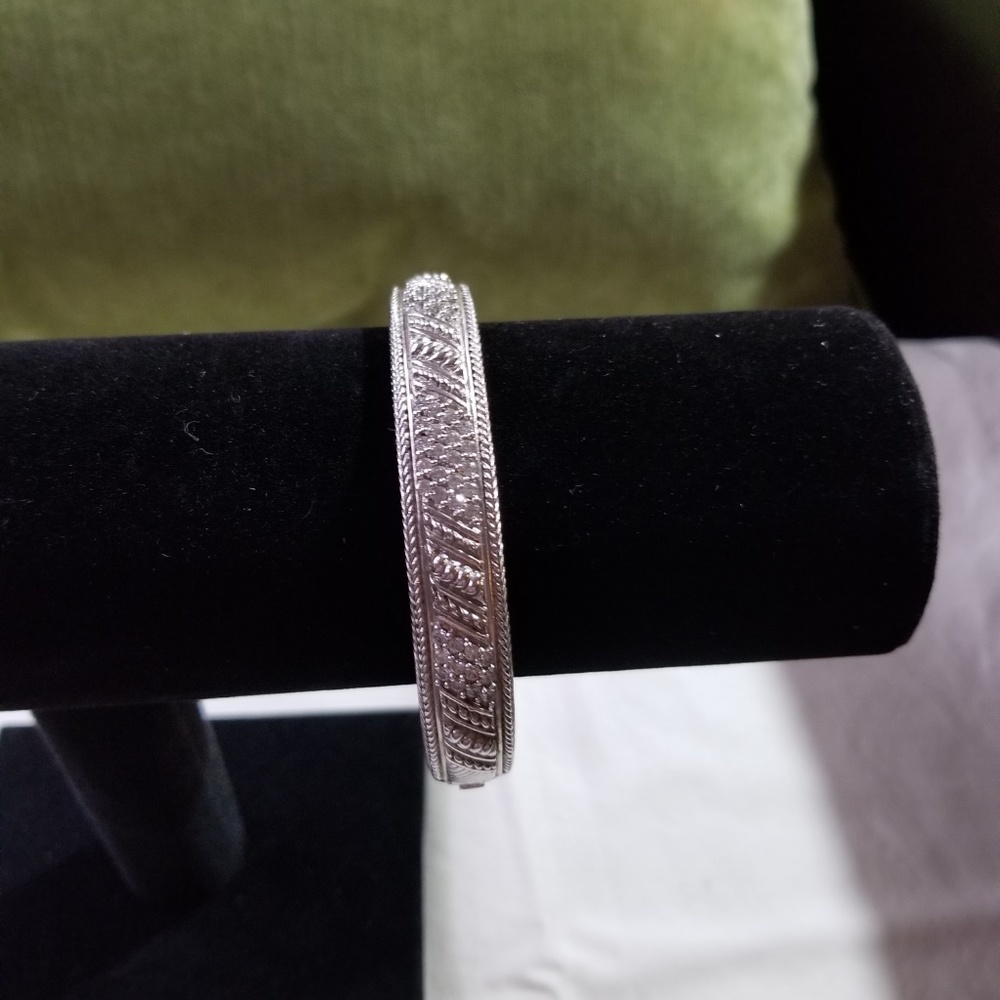 Sterling silver Bangle Judith Ripka